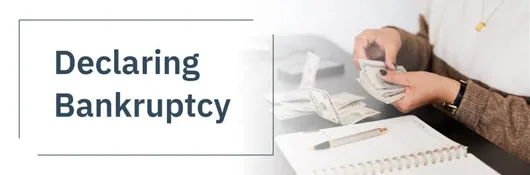 Declaring Bankruptcy