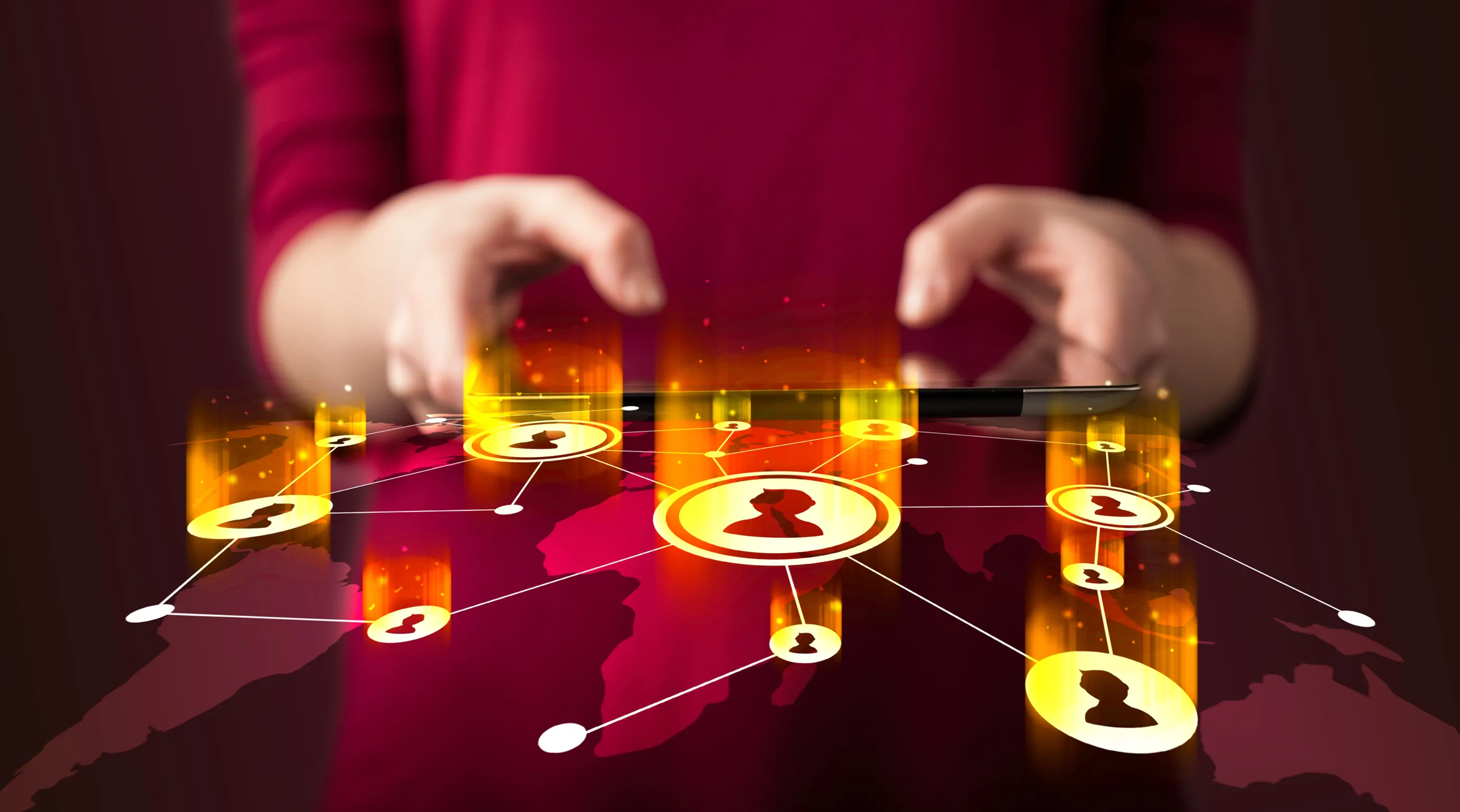 Global Digital Connections On Touchscreen Technolo 2026 03 26 02 02 24 Utc